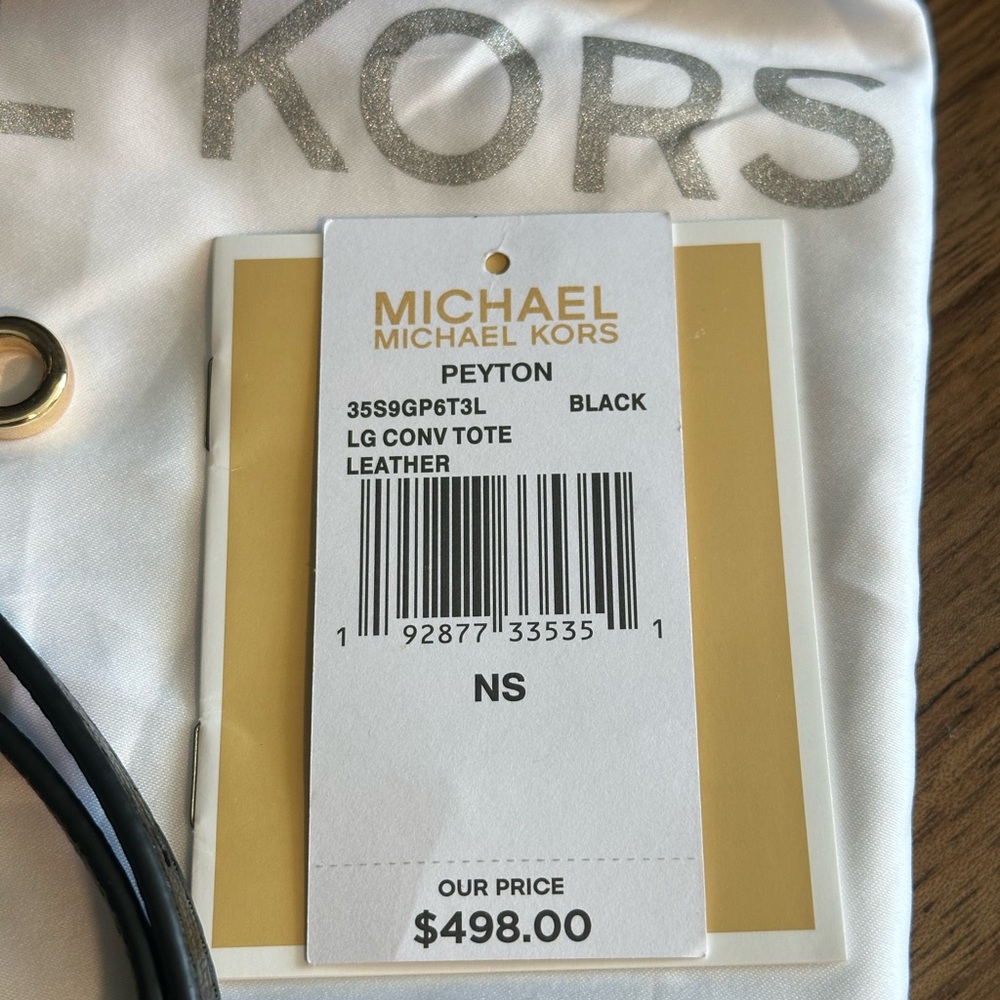 NWT - Michael Kors Peyton Large Quilted Leather Tote Bag - See Video! - Picture 7 of 11